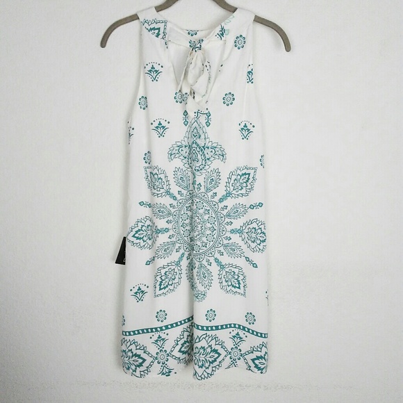 Lulu's I Can See It Now Cream Print Dress NWT - Picture 5 of 8